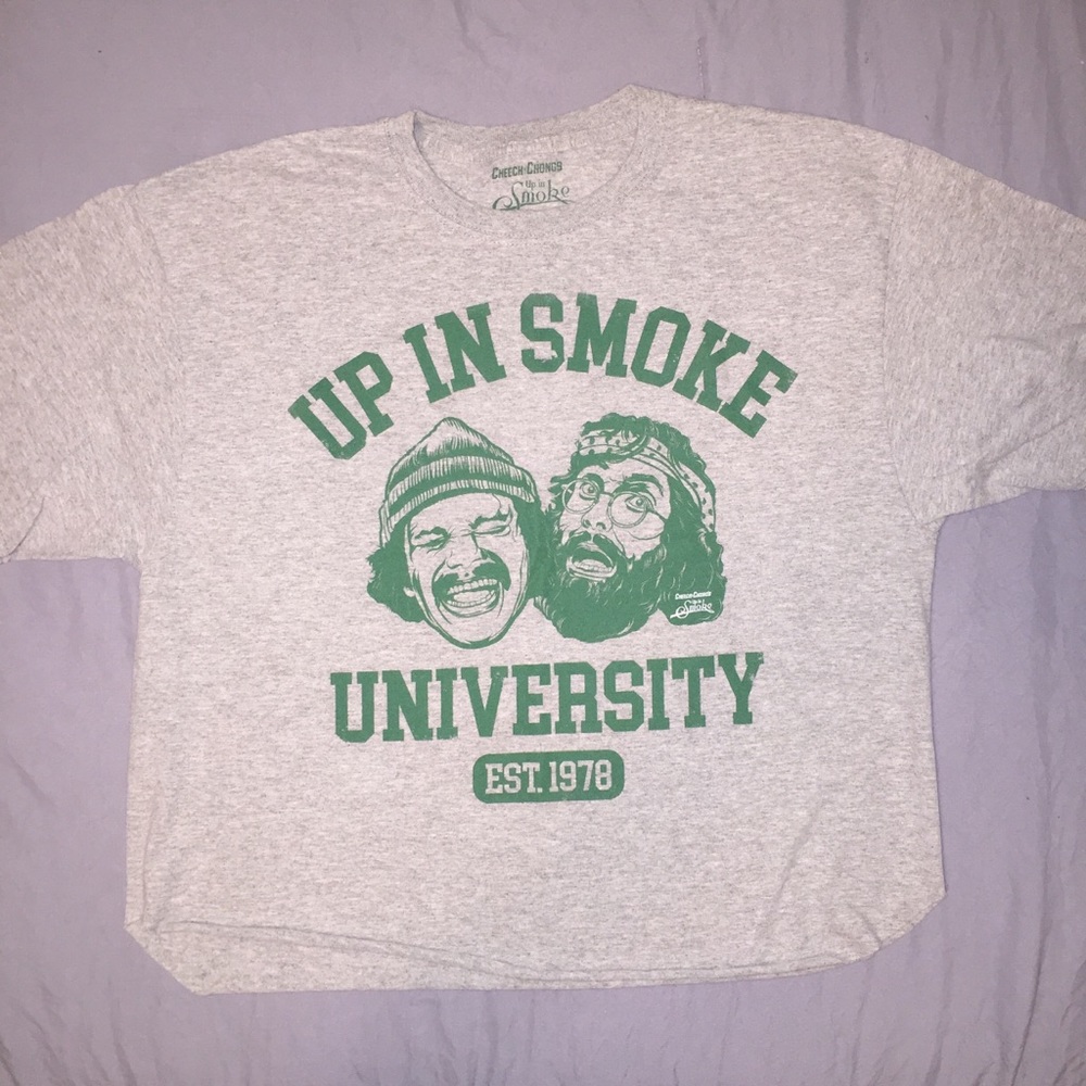 Cheech & Chong cropped tee